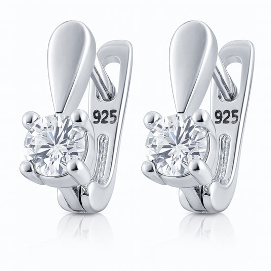 Classic Single Solitaire Silver Bali