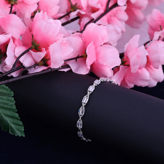 Elegant Crystal Band Bracelet