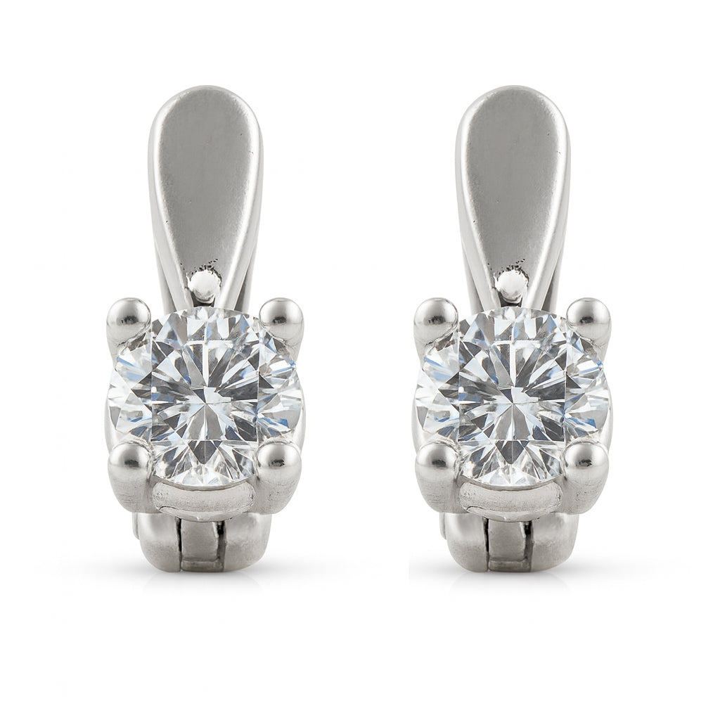 Classic Single Solitaire Silver Bali