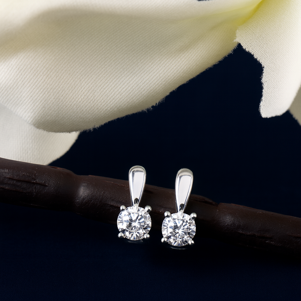 Classic Single Solitaire Silver Bali